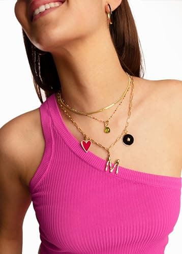 Detalle 2 de SINGULARU Charm Letter XL Letra G, baño de oro 18 kt 💍