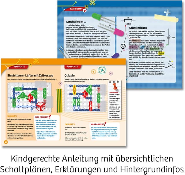 Detalle de KOSMOS 620608 Easy Elektro Big Fun Elektronik-Bausatz