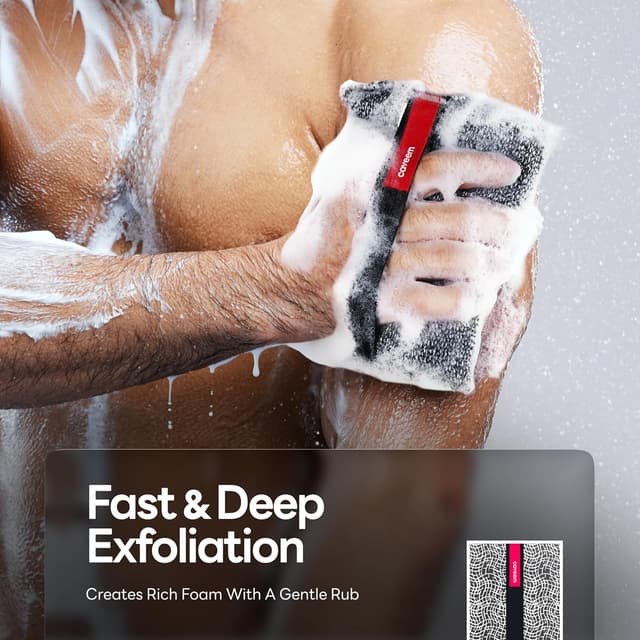 Detalle de Caveem Exfoliating Body Scrubber 2-Pack