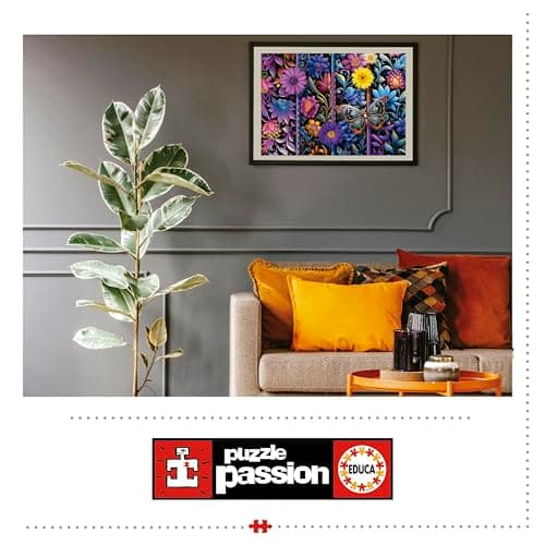 Detalle 2 de Educa - Badda Bloom 🧩 Puzzle 500 Piezas adulto, 48x34cm, Cola Fix