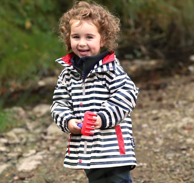 Detalle de Playshoes Unisex Kinder Regen-Set Regenlatzhose & Regenanzug (2er Pack) – wasserdicht für draußen