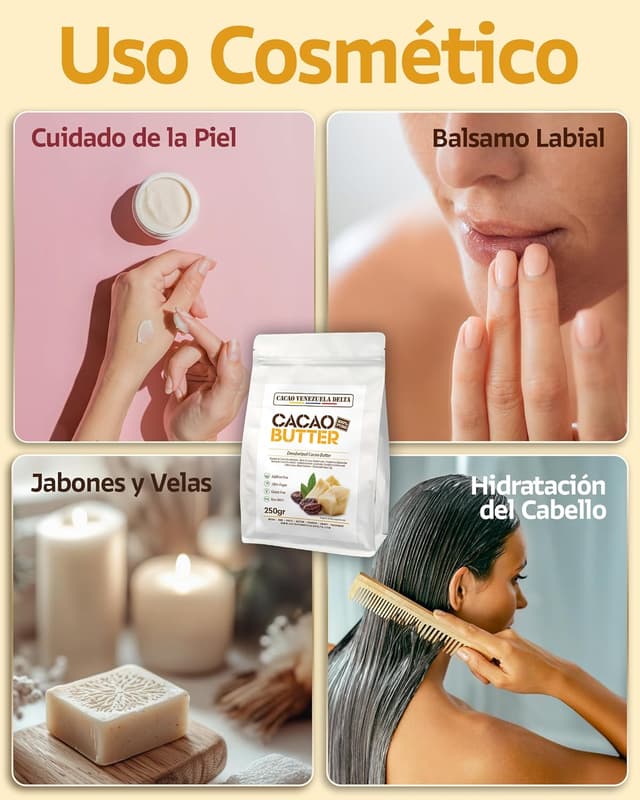 Thumbnail 4 de Manteca de Cacao 100% Bolsa 1kg