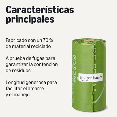 Thumbnail 1 de Amazon Basics Bolsas para excrementos de perro 900
