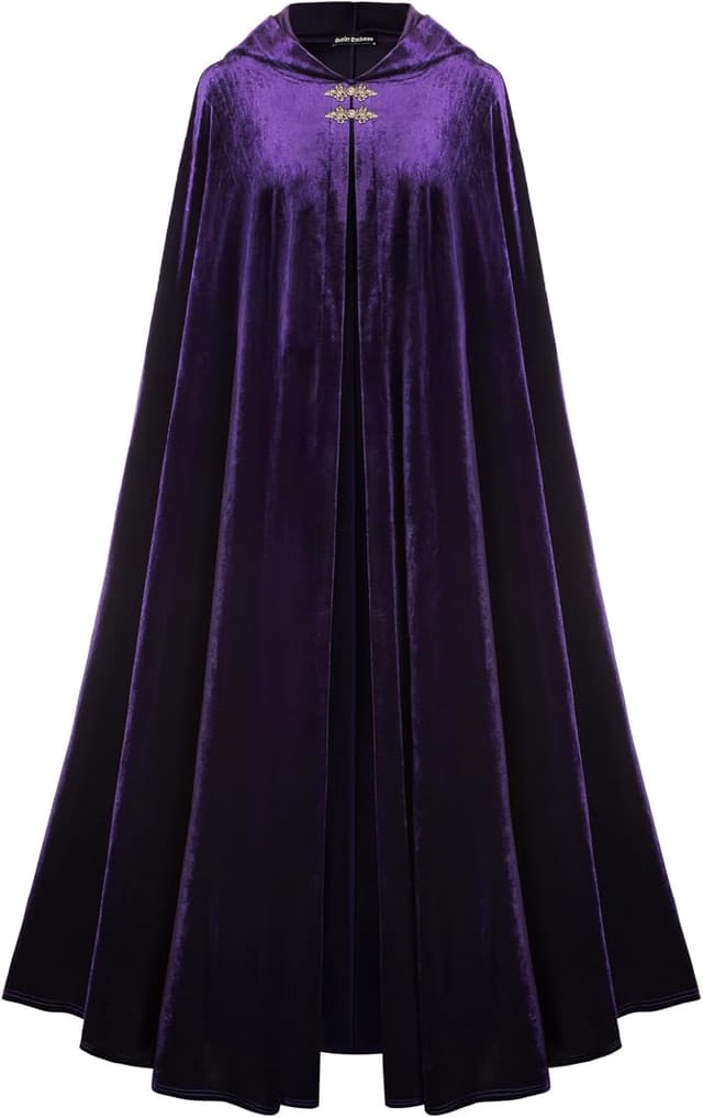 Thumbnail 1 de SCARLET DARKNESS Cape Renaissance maxi en velours