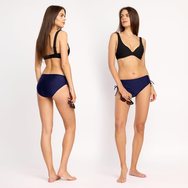 Detalle de Merry Style Slip Bikini Donna M30 a vita alta con UPF 50+