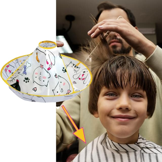 Thumbnail 4 de YANJIY Kinder Haarschnitt Umhang