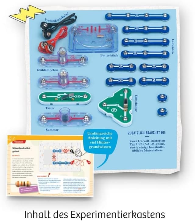 Detalle 1 de Kosmos Easy Elektro Light Kit d'expérimentation