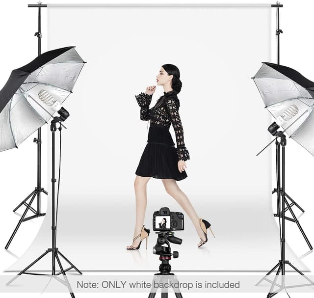 Thumbnail 4 de Orthland Toile de fond 3 m blanc 9,8ft