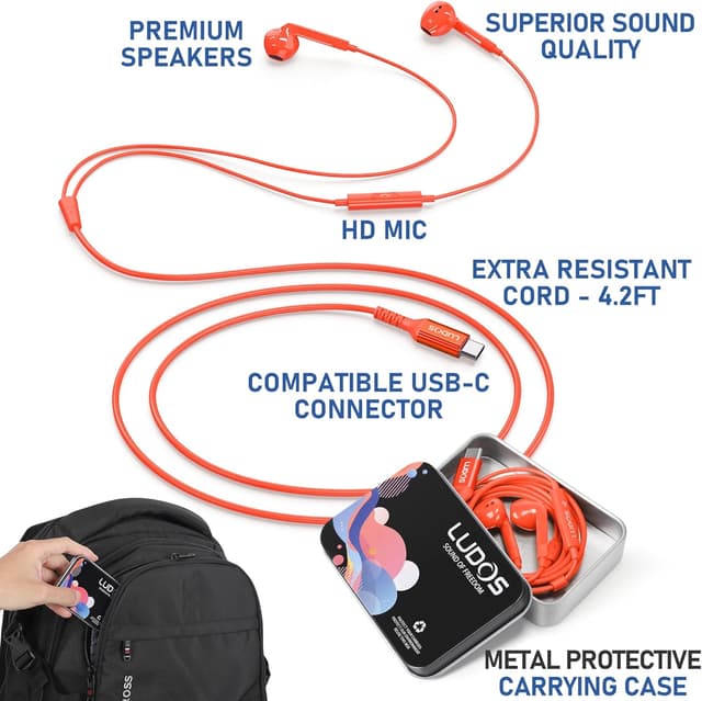 Detalle de Ludos FEROX In-Ear Kopfhörer 3,5 mm