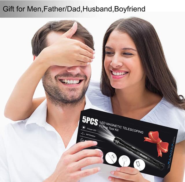 Thumbnail 5 de 5 PCS Outil de Préhension Magnétique Télescopique LED