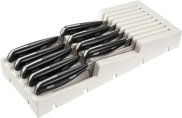 Detalle de Tescoma FlexiSpace porte-couteaux pour tiroir (jusqu’à 9 couteaux), plastique