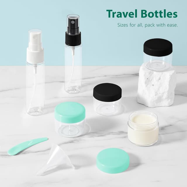 Thumbnail 4 de Yiorxu 18 Pack Travel Bottles for Toiletries