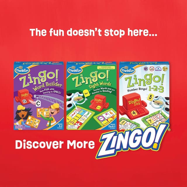 Thumbnail 6 de ThinkFun Zingo Bingo Preschool Game