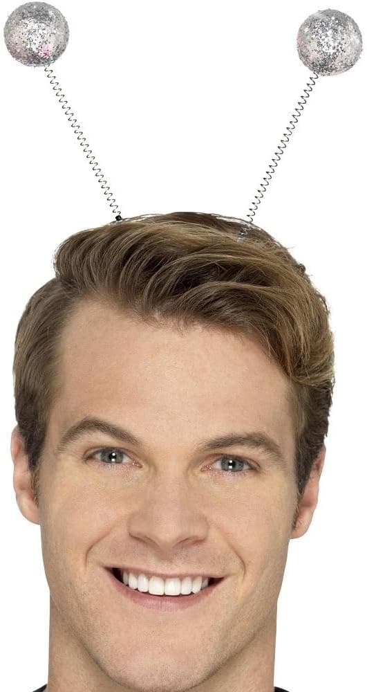 Thumbnail 2 de Smiffys Accessoire Alien argenté avec boule pailletée 👽