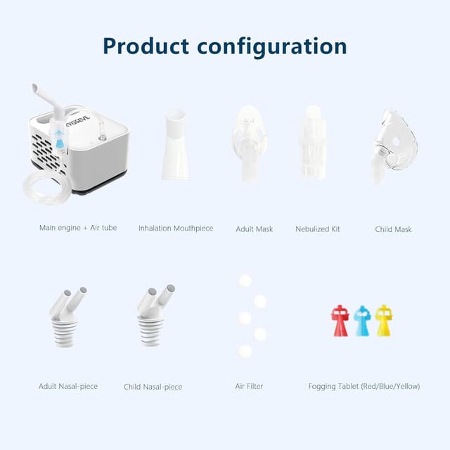 Thumbnail 5 de NB220 Compressor Nebulizer Compact nebuliser for adults and kids 💊
