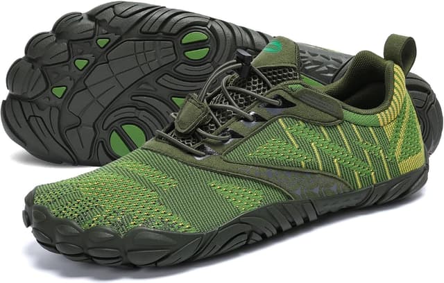 Detalle de SAGUARO Scarpe Barefoot minimaliste unisex outdoor e indoor con lacci elastici
