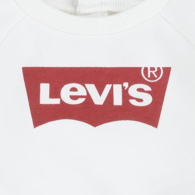 Detalle de Levi's Kids Lvg ket item logo crew sudadera 6 mes