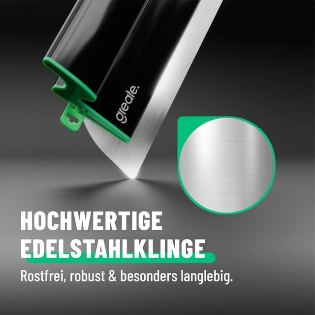 Detalle 2 de Greate Flächenspachtel 60 cm mit ergonomischem Griff – Glättspachtel für ansatzfreies Spachteln