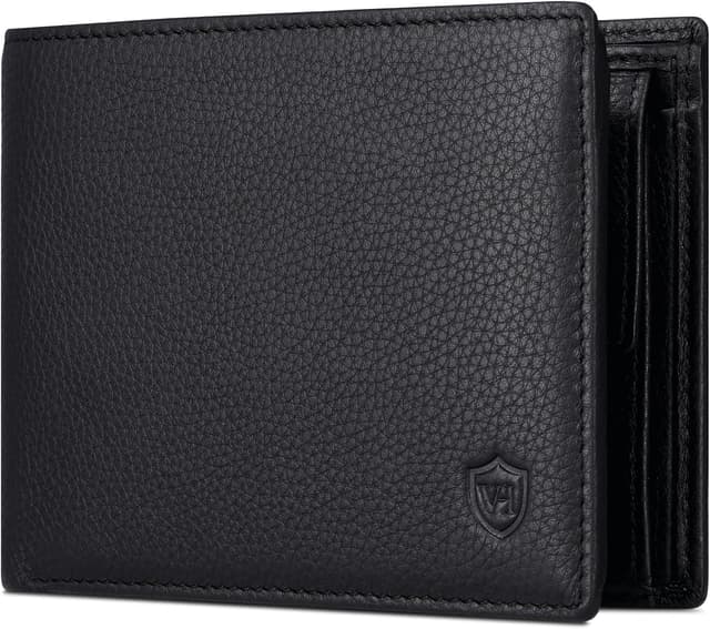 Detalle de VON HEESEN Leder Geldbörse 12×9,5×2 cm 👛