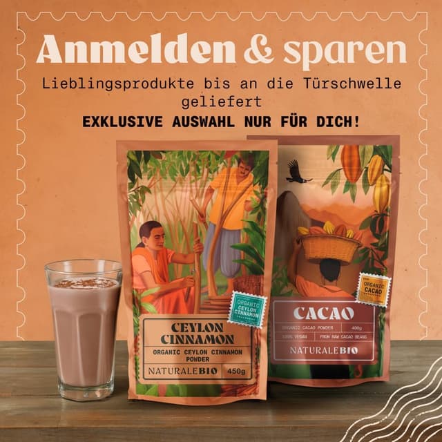 Thumbnail 5 de NaturaleBio Ceylon Zimt Bio gemahlen 450g