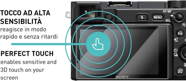 Detalle 2 de Smartect Vetro Temperato 9H per Sony A6400