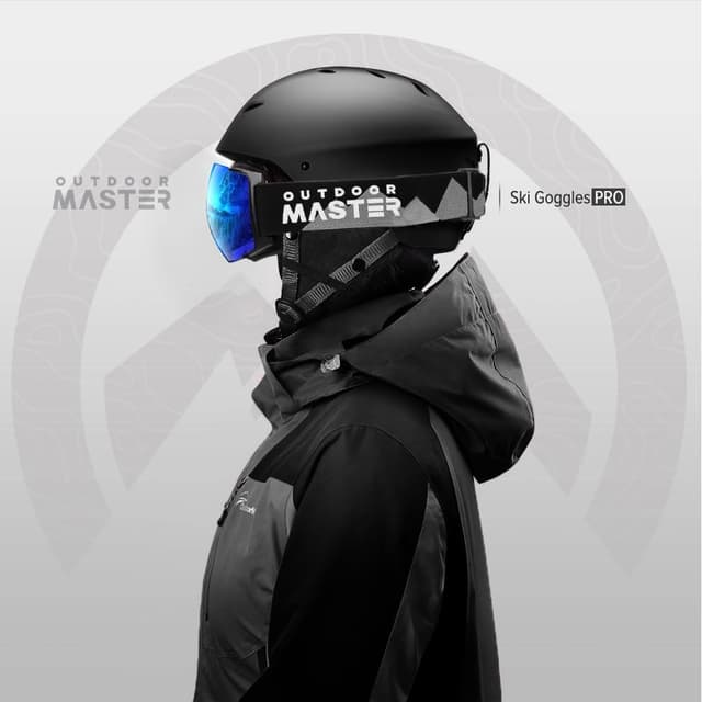 Thumbnail 3 de OutdoorMaster Ski Goggles PRO Frameless 100% UV400