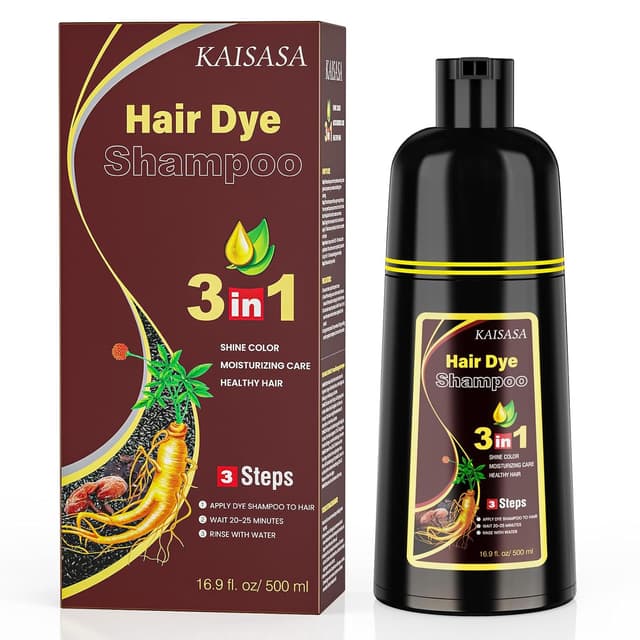 Thumbnail 6 de KAISASA Black Hair Dye Shampoo 500ml
