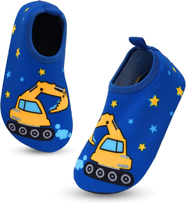 Detalle de Chaussures aquatiques enfant (garçon/fille) type chausson barefoot – séchage rapide, antidérapant