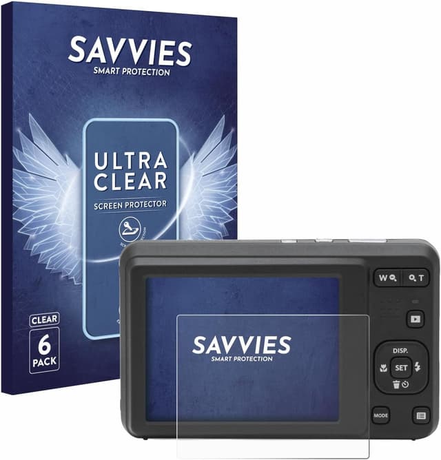 Imagen de savvies Schutzfolie Kodak Pixpro FZ55 6er en OfertitasTOP