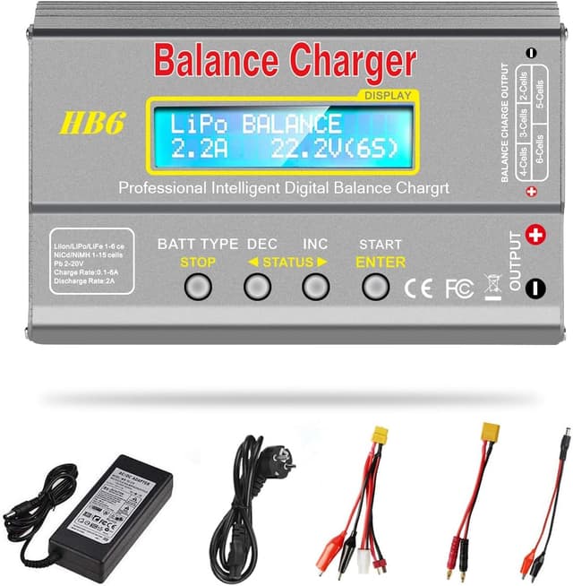 Detalle de Haisito bilancia iMax 80W per batterie RC