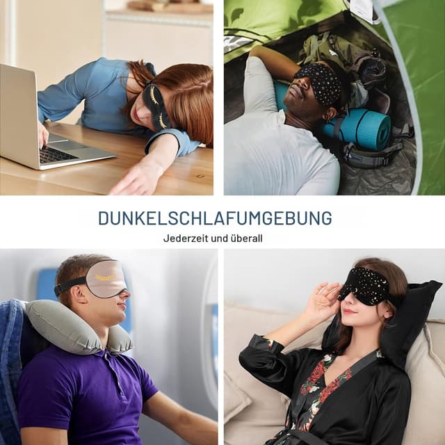 Thumbnail 5 de townssilk Seiden-Schlafmaske 100% für besseren Schlaf 😴