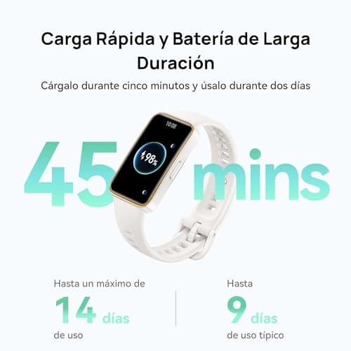 Detalle 2 de HUAWEI Band 9 rosa con pantalla AMOLED de 1,47”, TruSleep 4.0 y hasta 2 semanas de batería