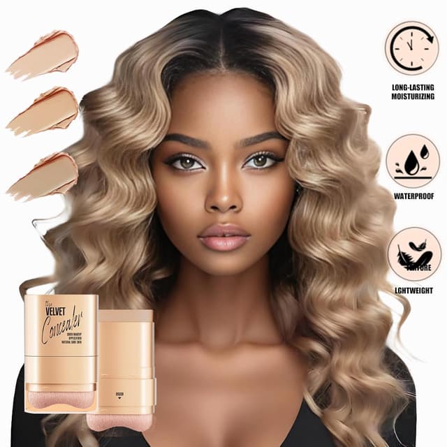 Thumbnail 3 de Creme-Concealer 2-in-1 Doppelkopf-Abdeckstift (Pinsel + Concealer) für Aknenarben, dunkle Ringe & Flecken