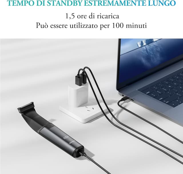 Thumbnail 6 de kensen Rasoio elettrico corpo 2-in-1, autonomia 100 min 🪒