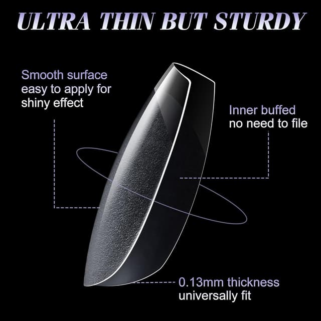 Thumbnail 6 de gelike ec Gel Nagelspitzen 240 Stück