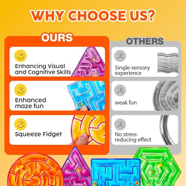 Detalle de Squishy Toys Sensory Fidget Toys 4-Pack