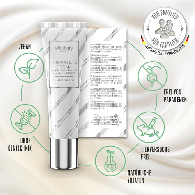 Thumbnail 5 de Vitabay Firming Eye Cream 15 ml Augencreme gegen Falten