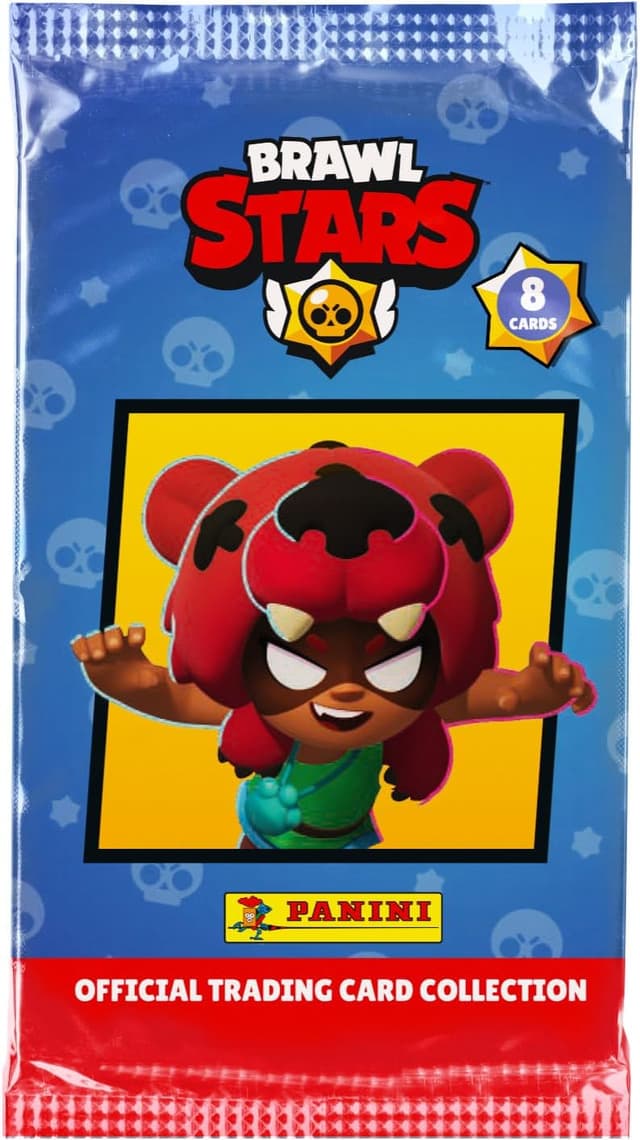 Detalle de Panini Brawl Stars Trading Cards Blister: 5 Hüllen + 2 Limited-Edition-Karten