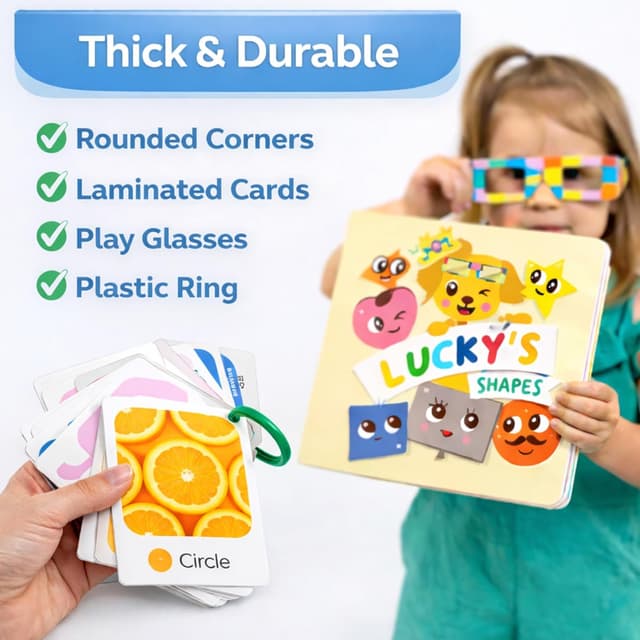 Detalle 2 de TOYVENTIVE Smart Toddler Box: books, flash cards, and puzzles for ages 1+ to 3+