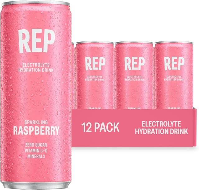 Detalle de REP Electrolyte Drink Raspberry 330ml