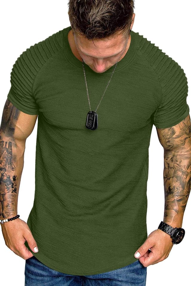 Thumbnail 6 de COOFANDY Polo manches courtes à broderie pour homme – t-shirt polo sport léger