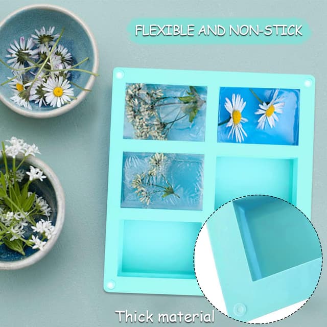 Detalle de Seifenformen Silikon 7Stk Set 7-teilig