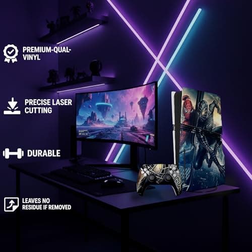 Thumbnail 6 de MaD Vision PS5 Slim, kit vinilos mate