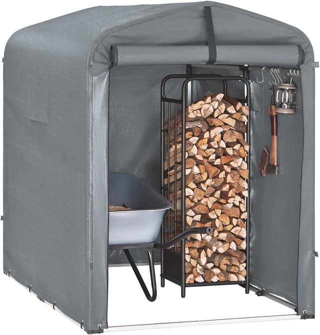 Imagen de SoBuy KLS11-DG Fahrradgarage 120x163x176 cm en OfertitasTOP