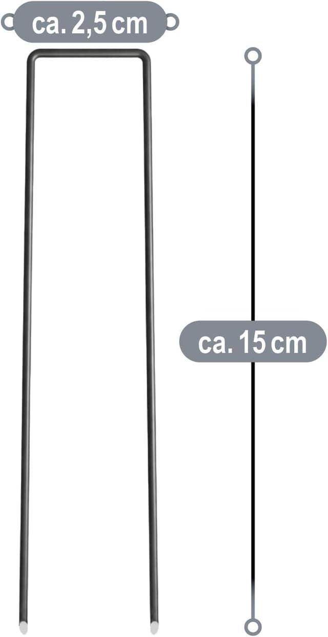 Thumbnail 6 de COM-FOUR® 50x ancoraggi a terra 150x25x3mm