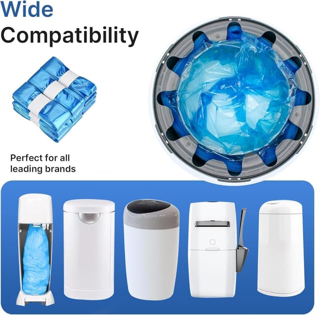 Thumbnail 3 de Nappy Bin Refills 8-Pack 340 nappies