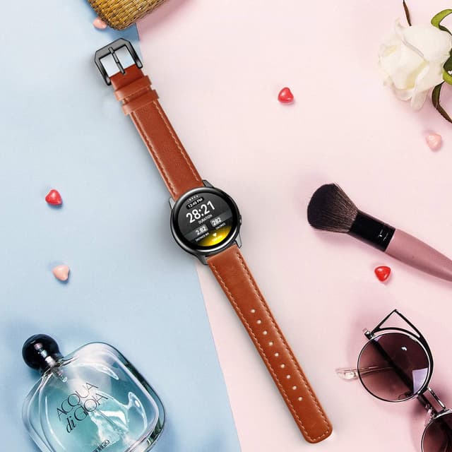 Thumbnail 4 de EDIMENS Genuine Leather Strap 20mm for Galaxy Watch