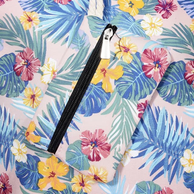 Detalle de MASADA Grand sac de plage hydrofuge avec fermeture à glissière