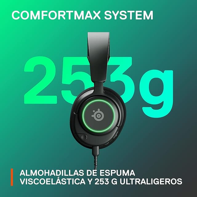 Thumbnail 5 de SteelSeries Arctis Nova 3 🎧 Controladores Hi-Fi y Audio 360°