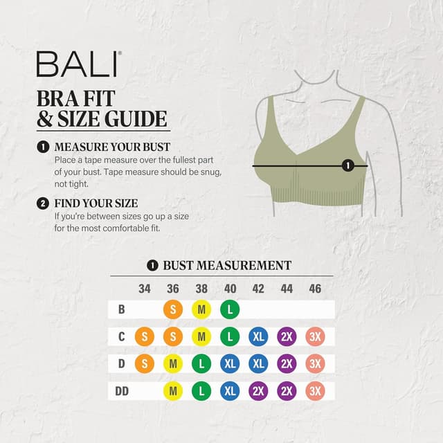 Thumbnail 4 de Bali DF3488 Comfort Revolution Wireless Bra